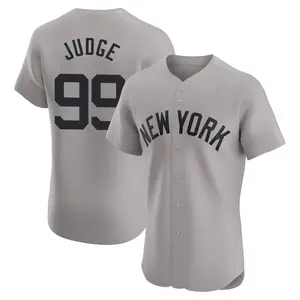 Aaron Judge New York Yankees Elite Road Jersey - Gray
