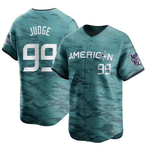Aaron Judge New York Yankees Limited American League Game 2023 All-Star Jersey - Teal