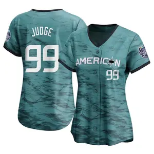 Aaron Judge New York Yankees Women's Limited American League Game 2023 All-Star Jersey - Teal