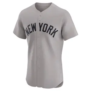 Alex Rodriguez New York Yankees Elite Road Jersey - Gray