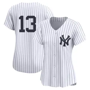 Alex Rodriguez New York Yankees Women's Limited Yankee Home 2nd Jersey - White