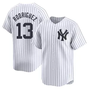 Alex Rodriguez New York Yankees Youth Limited Yankee Home Jersey - White