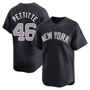Andy Pettitte New York Yankees Limited Alternate Jersey - Navy