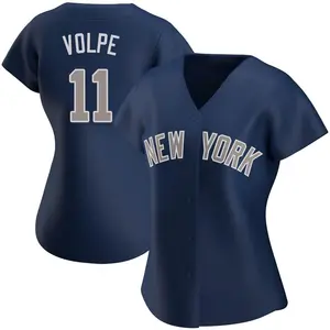 Anthony Volpe New York Yankees Women's Replica Alternate Jersey - Navy
