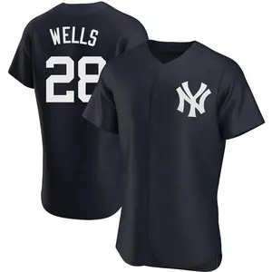 Austin Wells New York Yankees Authentic Alternate Jersey - Navy