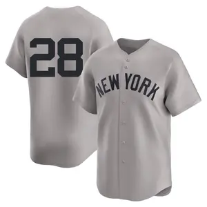 Austin Wells New York Yankees Limited Away 2nd Jersey - Gray