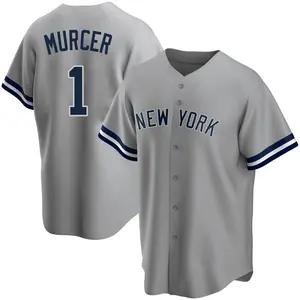 Bobby Murcer New York Yankees Replica Road Name Jersey - Gray