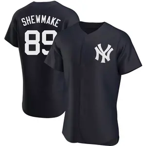 Braden Shewmake New York Yankees Authentic Alternate Jersey - Navy