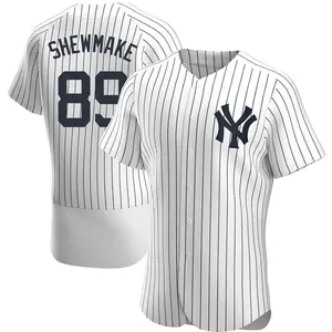 Braden Shewmake New York Yankees Authentic Home Jersey - White