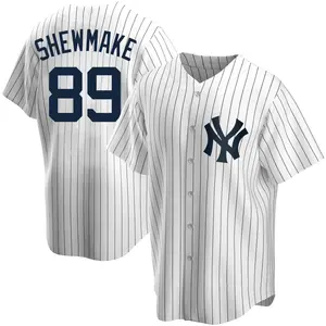 Braden Shewmake New York Yankees Replica Home Jersey - White