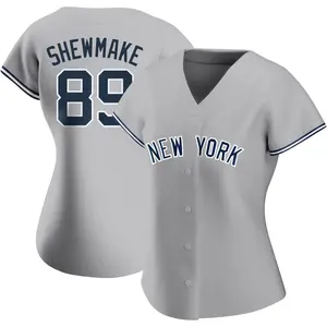 Braden Shewmake New York Yankees Women's Replica Road Name Jersey - Gray