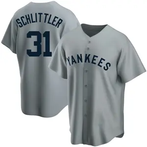 Cam Schlittler New York Yankees Youth Replica Road Cooperstown Collection Jersey - Gray