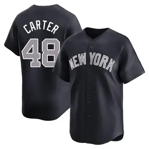 Chris Carter New York Yankees Youth Limited Alternate Jersey - Navy