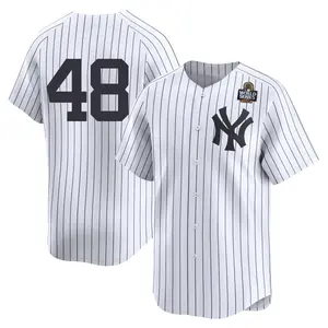 Chris Carter New York Yankees Youth Limited Yankee Home 2nd 2024 World Series Jersey - White