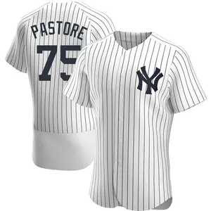 Duncan Pastore New York Yankees Authentic Home Jersey - White