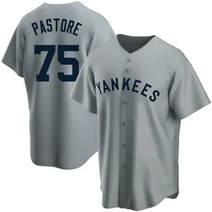 Duncan Pastore New York Yankees Replica Road Cooperstown Collection Jersey - Gray