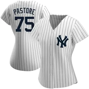 Duncan Pastore New York Yankees Women's Replica Home Name Jersey - White