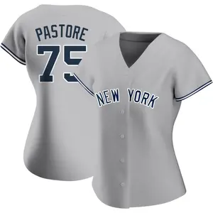 Duncan Pastore New York Yankees Women's Replica Road Name Jersey - Gray