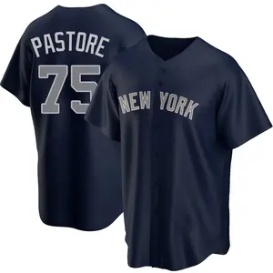 Duncan Pastore New York Yankees Youth Replica Alternate Jersey - Navy