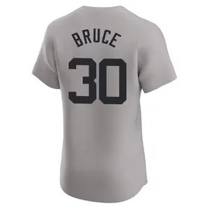Jay Bruce New York Yankees Elite Road Jersey - Gray