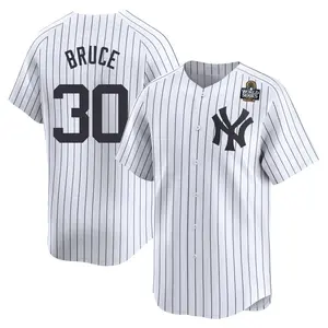 Jay Bruce New York Yankees Limited Yankee Home 2024 World Series Jersey - White