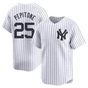 Joe Pepitone New York Yankees Limited Yankee Home Jersey - White