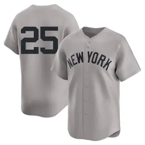 Joe Pepitone New York Yankees Youth Limited Away 2nd Jersey - Gray