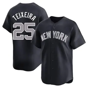 Mark Teixeira New York Yankees Limited Alternate Jersey - Navy