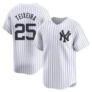 Mark Teixeira New York Yankees Limited Yankee Home Jersey - White