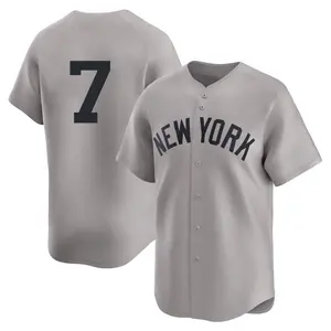 Mickey Mantle New York Yankees Limited Away 2nd Jersey - Gray